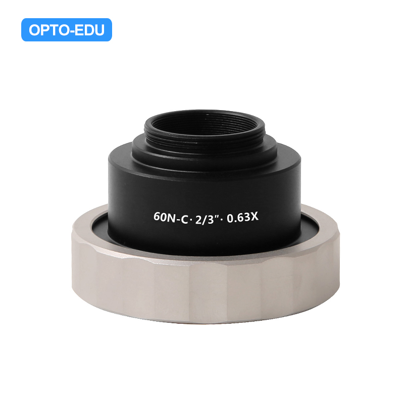 C-Mount Adapter For Zeiss Microscope 0.63x